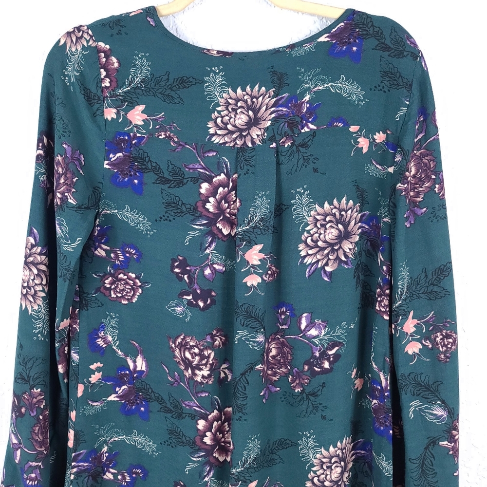FREE PEOPLE Heart Beat Floral Tunic Top - Picture 9 of 13